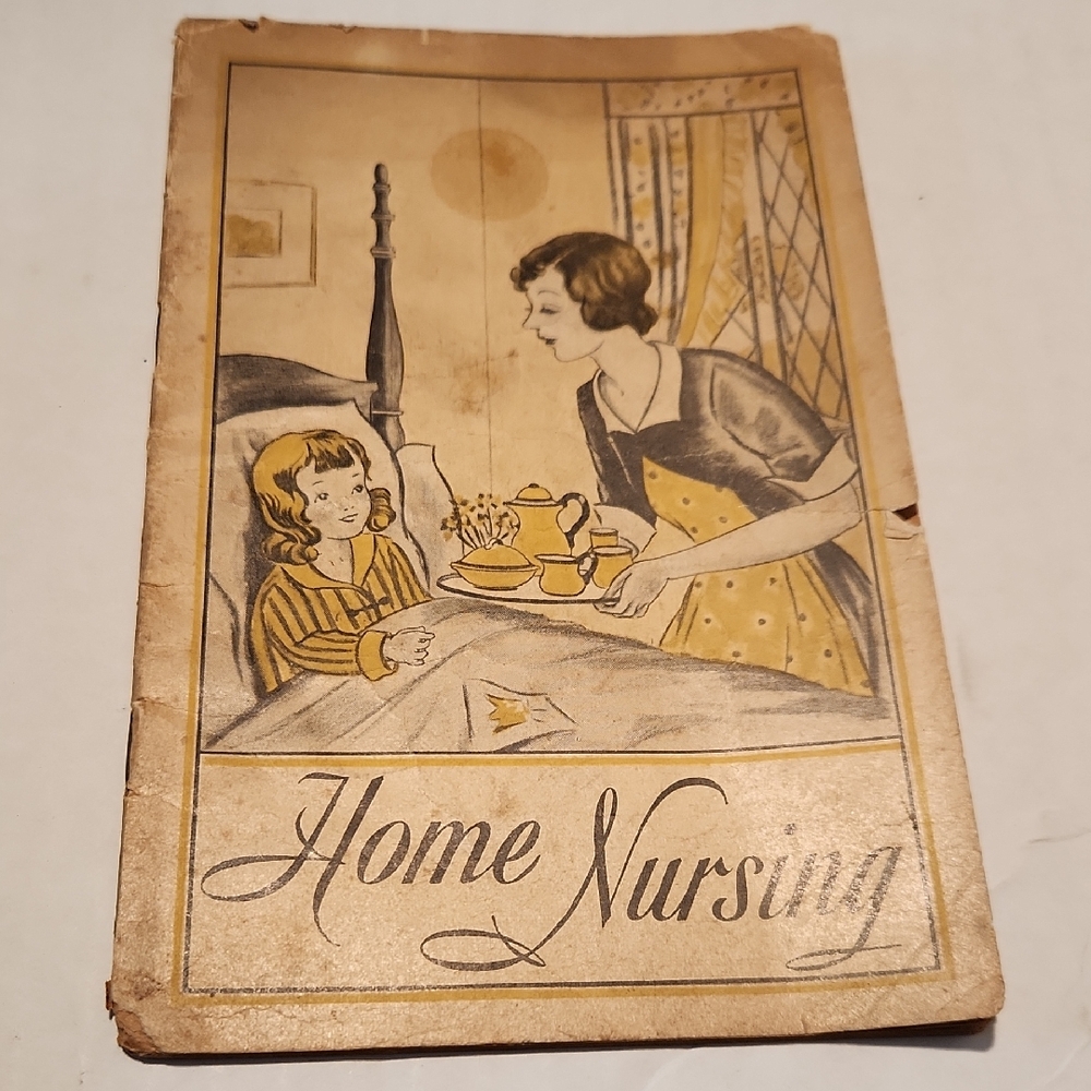 Vintage 'Home Nursing' Booklet Collectible Lydia Pinkham's Vegetable Compound
